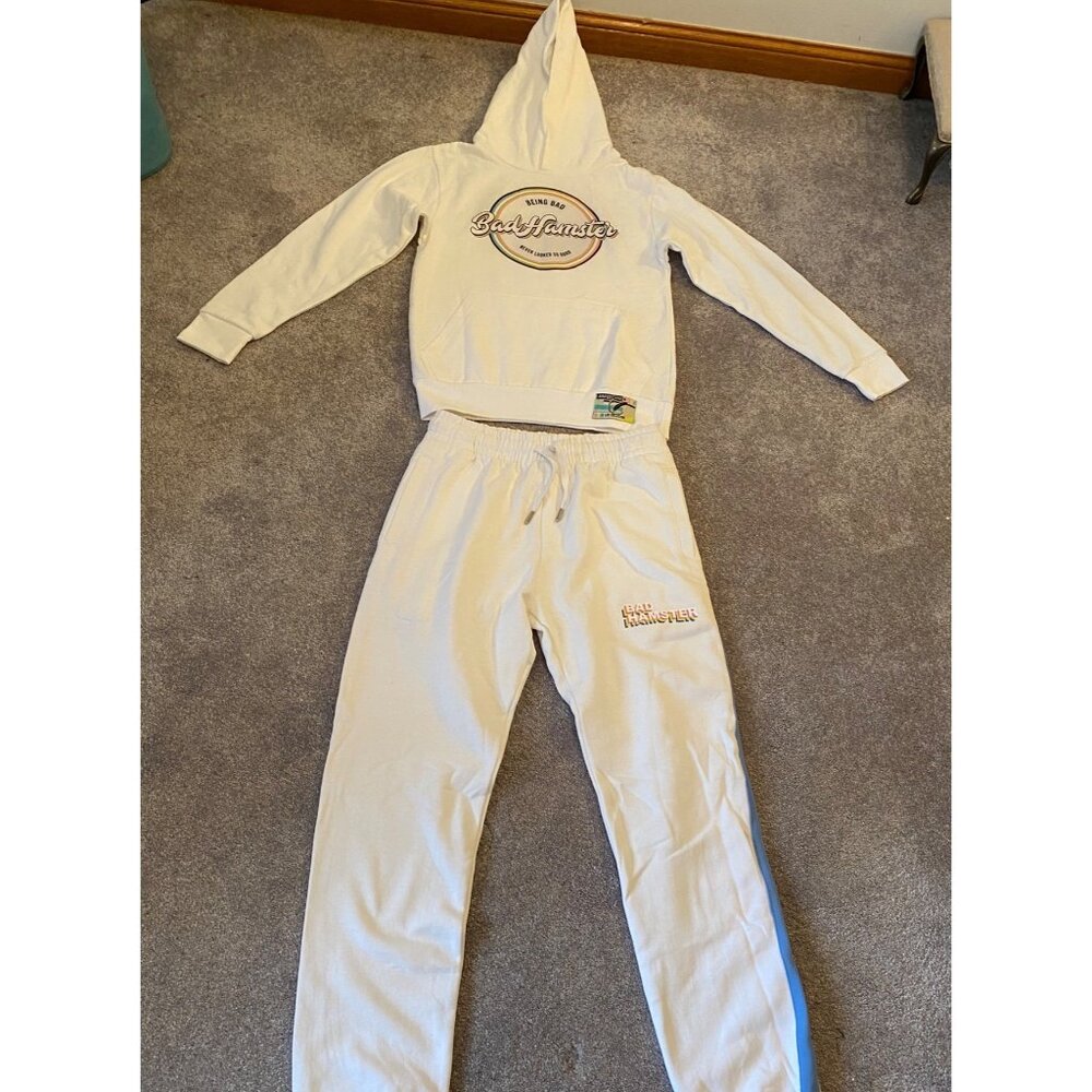 Bad Hamster Lite Collection Hoodie & Jogger Pants Set XS